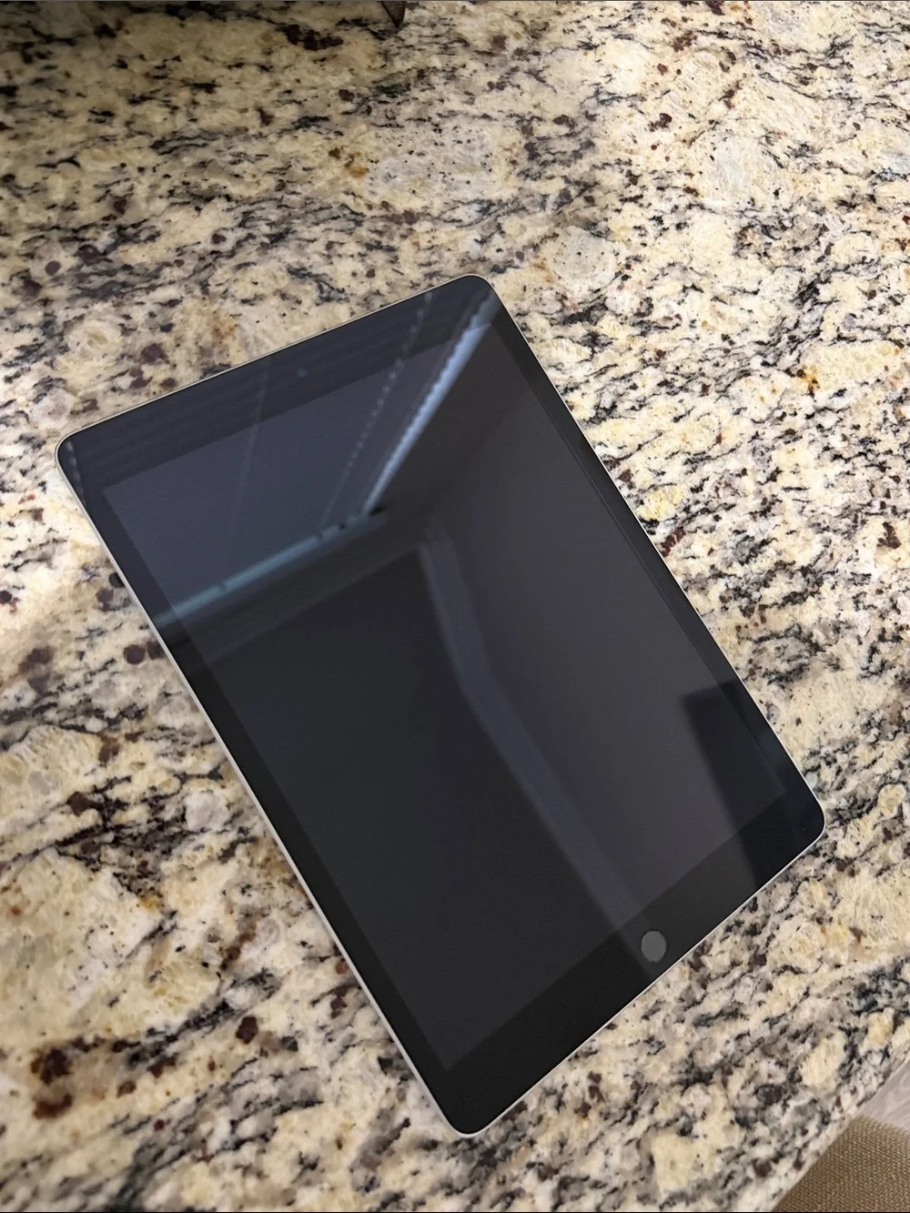 Black Tablet with Home Button - Unbranded
